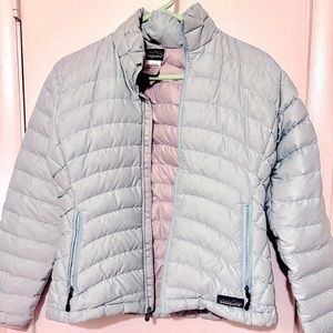 Mint green Patagonia coat XS